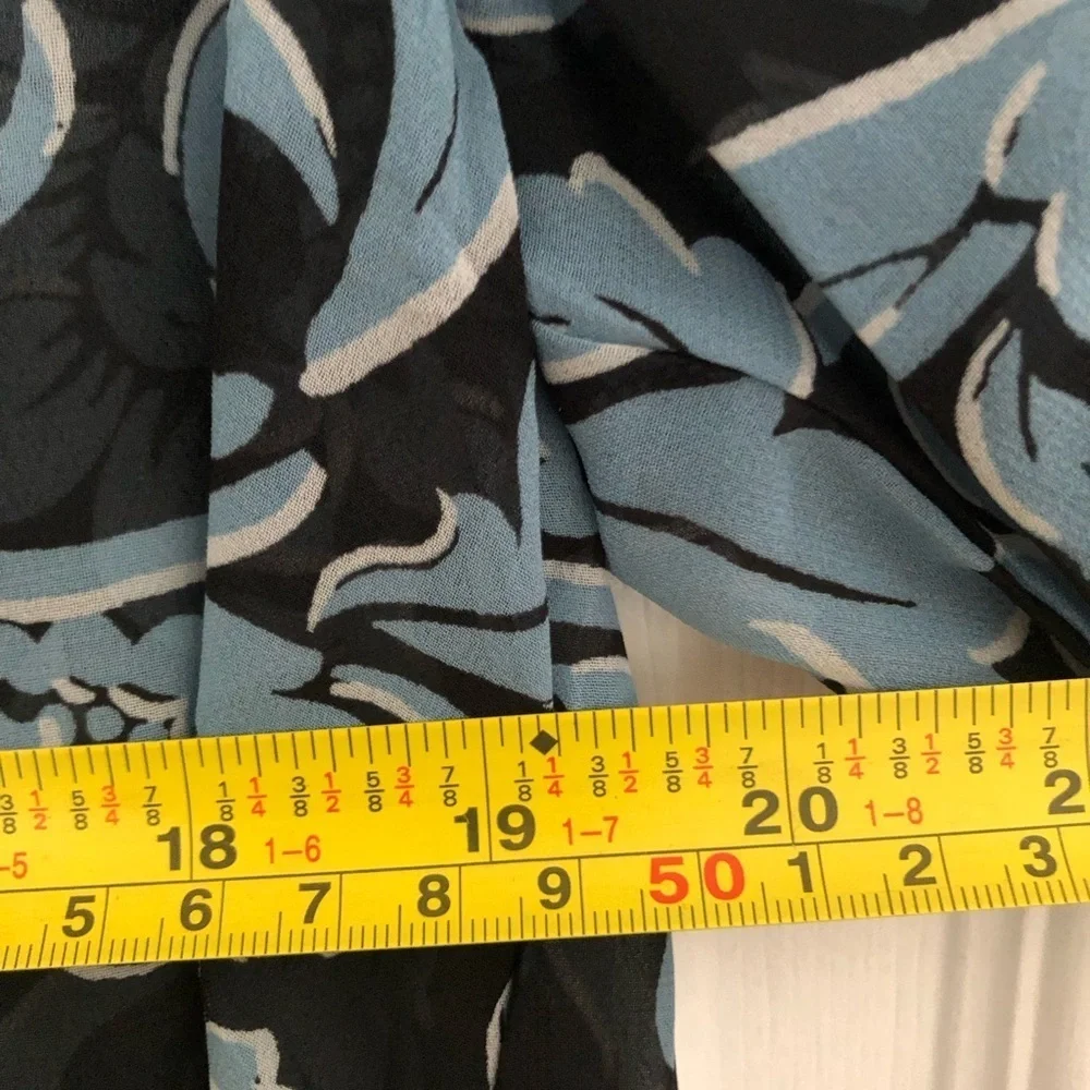 NWT Ann Taylor LOFT Asymmetrical Crew neck Blouse - Picture 8 of 9